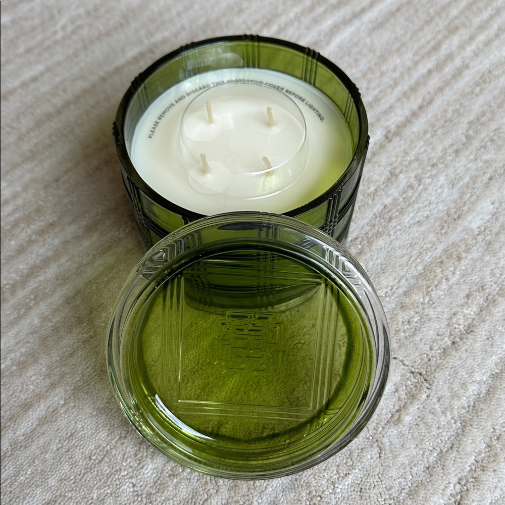 NWT HomeWorx by Slatkin + Co. Golden Bamboo Clarendon Scented Candle 18 oz. - Picture 3 of 12